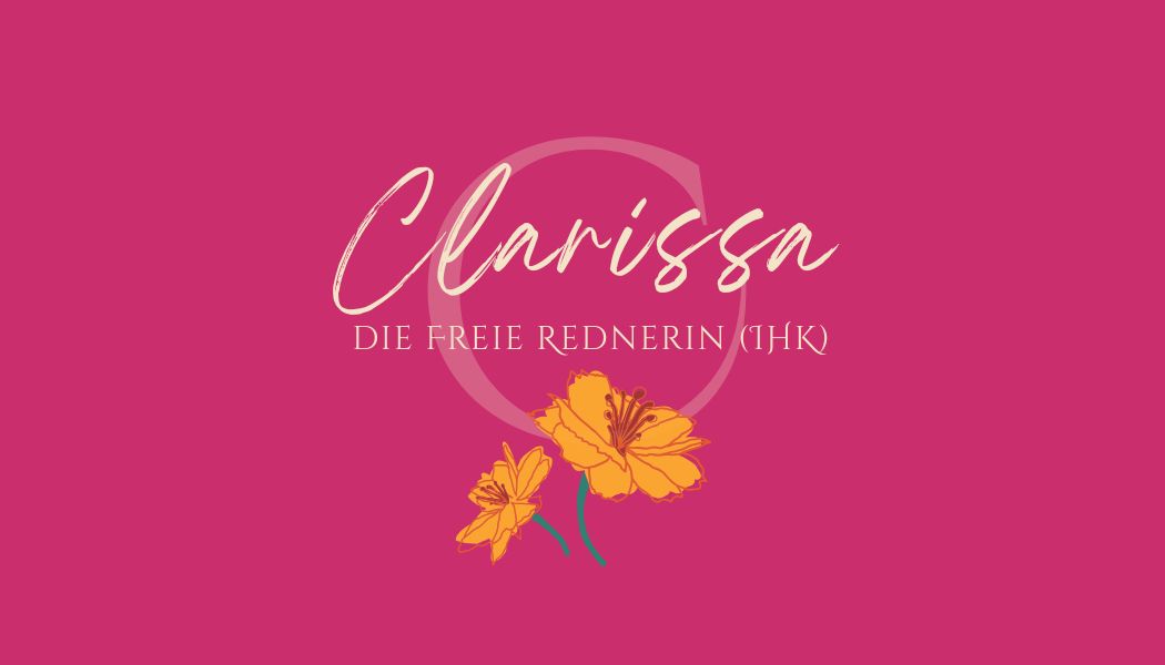 Clarissa – Freie Rednerin